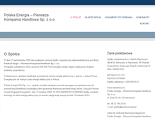 Tablet Screenshot of polskaenergia.pl